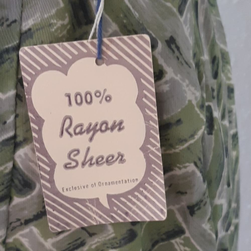 SOLD🍰NOS Vintage 40s 50s rayon dress - Picture 8 of 11